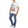 Vêtements Homme T-shirts manches courtes Eleven Paris PB ASS M MEN Blanc