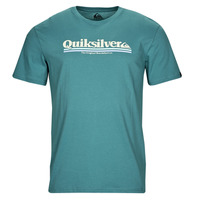 Vêtements Homme T-shirts manches courtes Quiksilver BETWEEN THE LINES SS Bleu clair