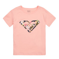 Vêtements Fille T-shirts manches courtes Roxy DAY AND NIGHT A Rose