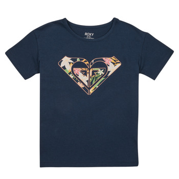 Vêtements Fille T-shirts manches courtes Roxy DAY AND NIGHT A Marine