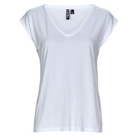Vêtements Femme T-shirts manches courtes Pieces PCKAMALA TEE Blanc