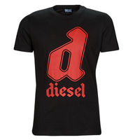 Vêtements Homme T-shirts manches courtes Diesel T-DIEGOR-K54 Noir / Rouge