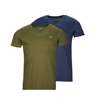 Vêtements Homme T-shirts manches courtes Diesel UMTEE-MICHAEL-TUBE-TWOPACK Marine / Kaki