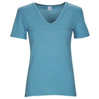 Vêtements Femme T-shirts manches courtes Petit Bateau A070N01 Bleu