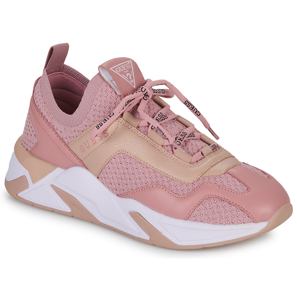 Chaussures Femme Baskets basses Guess GENIVER Rose