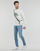 Vêtements Homme Sweats Lacoste SH5087 Blanc / Vert