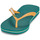 Chaussures Tongs Havaianas BRASIL LOGO Vert / Jaune