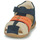 Chaussures Enfant Sandales et Nu-pieds Kickers BIGBAZAR-2 Marine / Corail / Beige