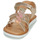 Chaussures Fille Sandales et Nu-pieds Kickers BRAHMIA Rose gold