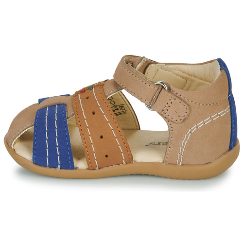 Kickers BIGBAZAR-2 Beige / Marine