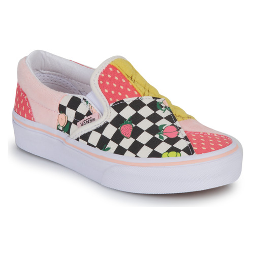 Chaussures Enfant Slip ons Vans UY CLASSIC SLIP-ON PATCHWORK Multicolore