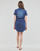 Vêtements Femme Robes courtes JDY JDYBELLA S/S SHIRT DRESS Bleu