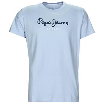 Vêtements Homme T-shirts manches courtes Pepe jeans EGGO N Bleu clair