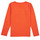 Vêtements Garçon T-shirts manches longues Name it NMMVUX LS TOP Orange