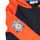 Vêtements Garçon Sweats Name it NKMTULAS SWE CARD W HOOD Marine / Orange