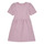 Vêtements Fille Robes courtes Name it NMFFANN SS DRESS Violet / Blanc