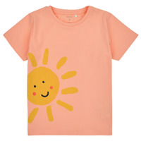 Vêtements Enfant T-shirts manches courtes Name it NMMFAMA SS TOP Orange