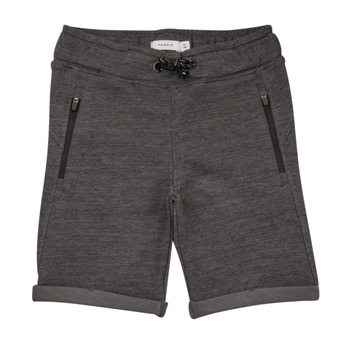 Vêtements Garçon Shorts / Bermudas Name it NKMSCOTTT SWE LONG SHORTS Gris