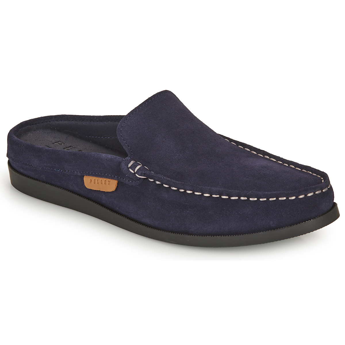 Chaussures Homme Mules Pellet MAXIME Velours marine
