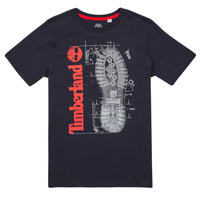 Vêtements Garçon T-shirts manches courtes Timberland T25T82-85L-C Noir