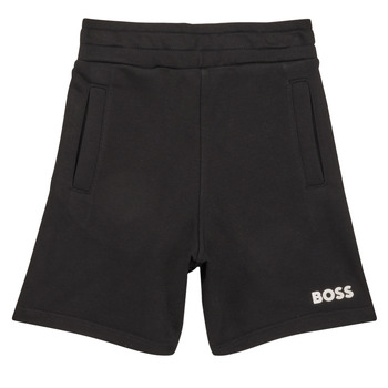 Vêtements Garçon Shorts / Bermudas BOSS J24816-09B-C Noir
