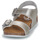 Chaussures Fille Sandales et Nu-pieds Timberland CASTLE ISLAND 2 STRAP Argenté