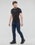 Vêtements Homme T-shirts manches courtes Calvin Klein Jeans TRANSPARENT STRIPE LOGO TEE Noir