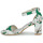 Chaussures Femme Sandales et Nu-pieds Elue par nous NEFFILE Vert / Blanc