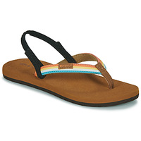 Chaussures Fille Tongs Rip Curl FREEDOM MINI Marron / Multicolore