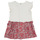 Vêtements Fille Robes courtes Ikks XW30070 Blanc / Rose