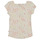Vêtements Fille T-shirts manches courtes Ikks XW10422 Blanc / Rose