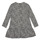 Vêtements Fille Robes courtes Ikks XW30052 Noir / Blanc