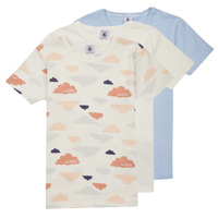 Vêtements Garçon T-shirts manches courtes Petit Bateau A071400 X3 Multicolore