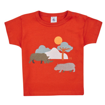 Vêtements Enfant T-shirts manches courtes Petit Bateau FAON Orange