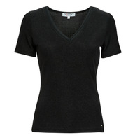 Vêtements Femme T-shirts manches courtes Morgan DIWI Noir