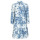 Vêtements Femme Robes courtes One Step FW30031 Blanc / Bleu