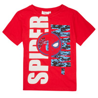 Vêtements Garçon T-shirts manches courtes TEAM HEROES  T-SHIRT SPIDERMAN Rouge
