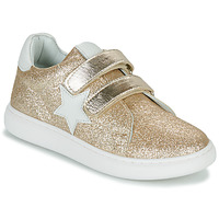 Chaussures Fille Baskets basses Citrouille et Compagnie ASTINE Or