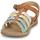 Chaussures Fille Sandales et Nu-pieds Citrouille et Compagnie INALA Camel / Multicolore