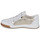 Chaussures Femme Baskets basses Ara ROM-HIGHSOFT Blanc / Doré