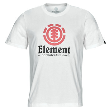 Vêtements Homme T-shirts manches courtes Element VERTICAL SS Blanc