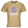 Vêtements Homme T-shirts manches courtes Element VERTICAL SS Beige / Violet