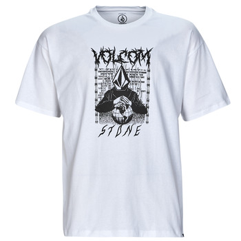 Vêtements Homme T-shirts manches courtes Volcom EDENER LSE SST Blanc