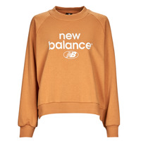 Vêtements Femme Sweats New Balance ESSENTIALS GRAPHIC CREW FRENCH TERRY FLEECE SWEATSHIRT Orange