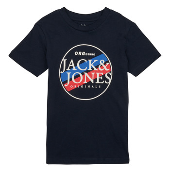 Vêtements Garçon T-shirts manches courtes Jack & Jones JORCODYY TEE SS CREW NECK Marine