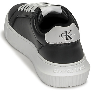 Calvin Klein Jeans CHUNKY CUPSOLE LACEUP MON LTH WN Noir / Blanc