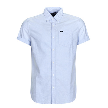 Vêtements Homme Chemises manches courtes Superdry VINTAGE OXFORD S/S SHIRT Bleu