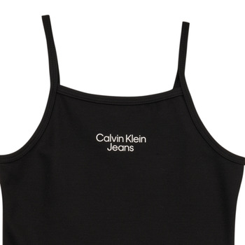 Calvin Klein Jeans STACK LOGO PUNTO STRAP Noir