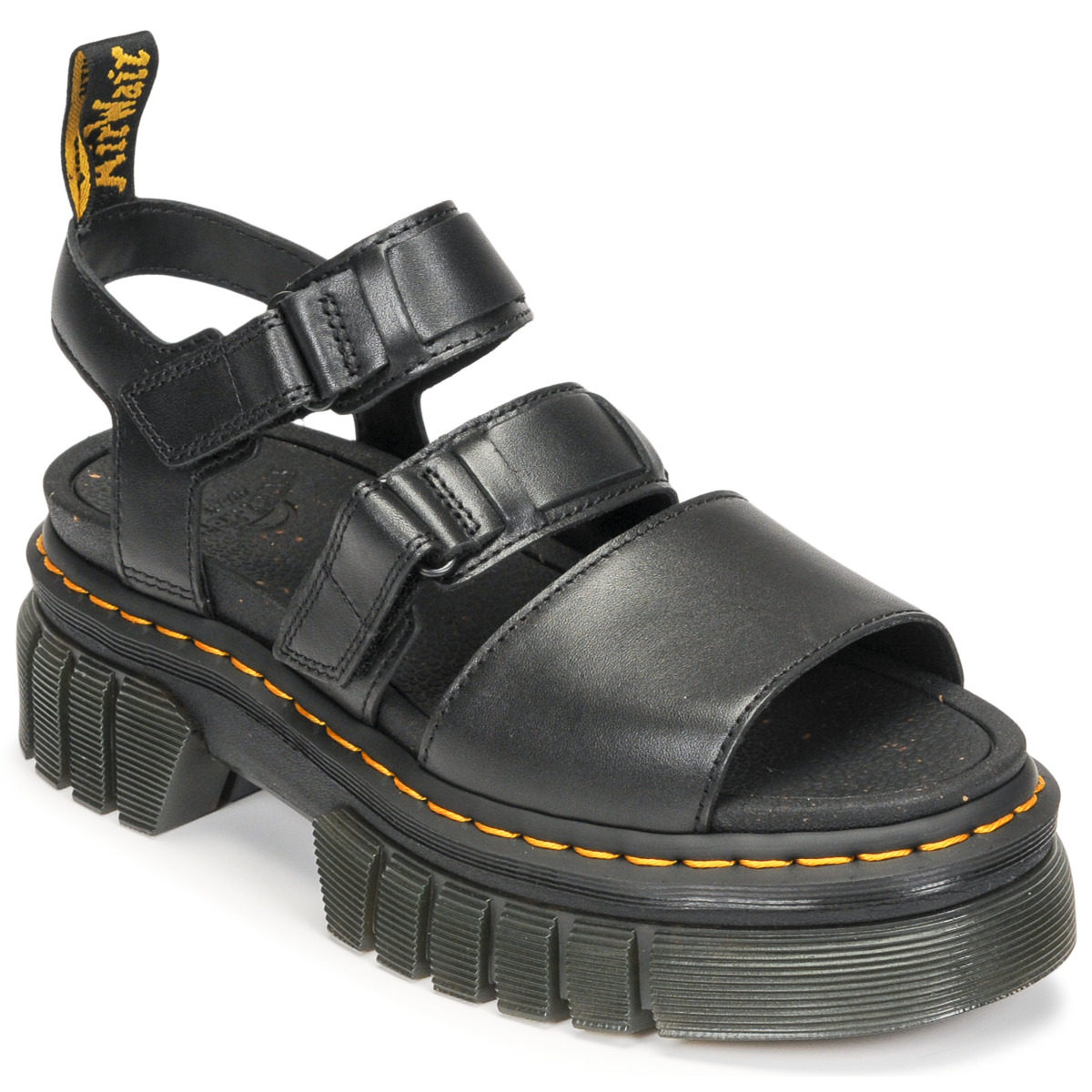 Chaussures Femme Sandales et Nu-pieds Dr. Martens RICKI 3-STRAP SANDAL Noir