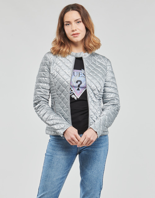 Guess NEW VONA JACKET Argenté